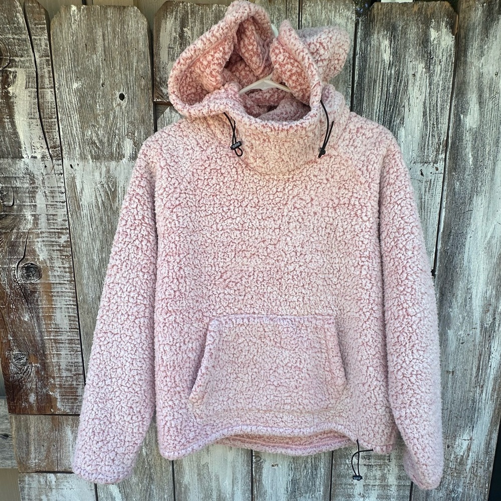 PINK Victoria's Secret Pink Sherpa Hoodie